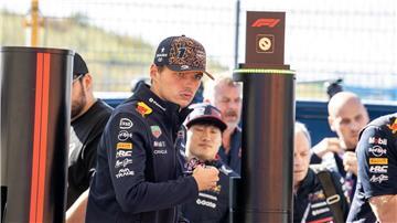 Max Verstappen trainiert für den Grand Prix in den Niederlanden.