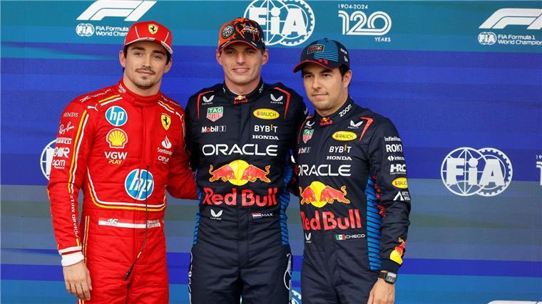Ohne „Knigge-Kurs“: Verstappen in blendender Laune Max Verstappen war in der Qualifikation nicht einzufangen.