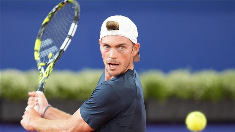Maximilian Marterer holt im Davis Cup gegen Chile den nächsten Punkt für die deutschen Tennis-Herren.