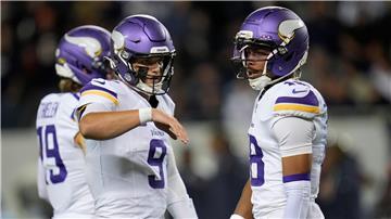 McCarthy (links) und Jefferson hatten mit ihren Touchdowns großen Anteil am Comeback der Vikings.