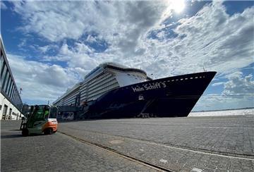 „Mein Schiff 3“ ist wieder in Bremerhaven zu Gast.