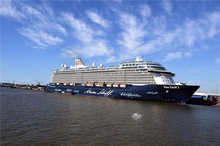 "Mein Schiff 3" liegt am Montag wieder in Bremerhaven.