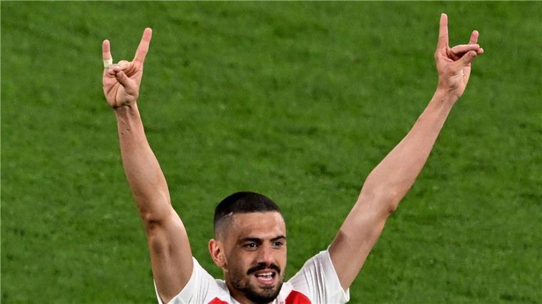 Merih Demiral bejubelte sein Tor gegen Österreich mit einem Handzeichen der „Grauen Wölfe“.