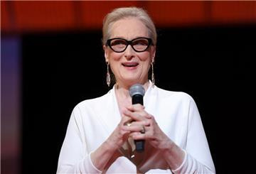 Meryl Streep wurde in Cannes mit der  Goldenen Ehrenpalme ausgezeichnet.
