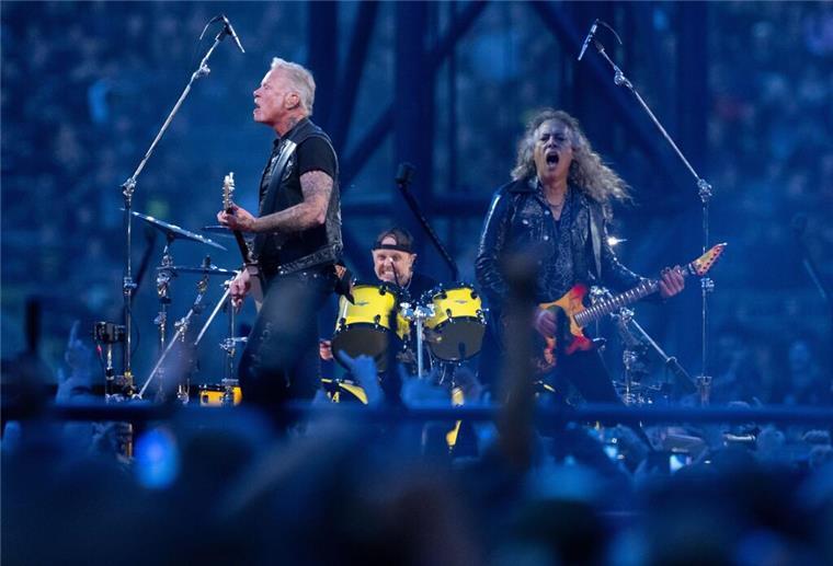 Metallica-Auftritt im Olympiastadion in München.