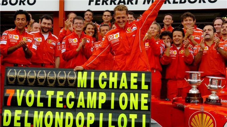 Michael Schumachers Karriere kreist um Spa.