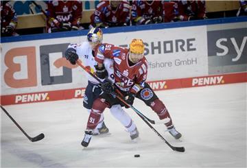 Miha Verlic und die Fischtown Pinguins hatten den EHC Red Bull München zu Gast.