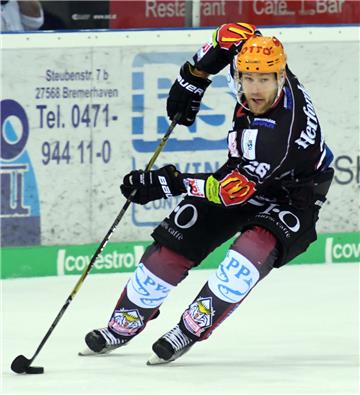 Mike Hoeffel wird wohl gegen den EHC Red Bull München wieder im Kader Fischtown Pinguins stehen.