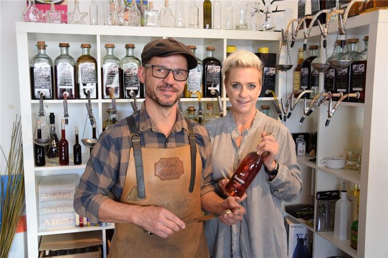 Geschäftsidee aus Nordenham mit 5000 Euro belohnt Mike und Caren Wagner von der Firma Scharf Kochen in Nordenham freuen sich, dass ihre gute Idee ihnen einen Preis eingebracht hat.