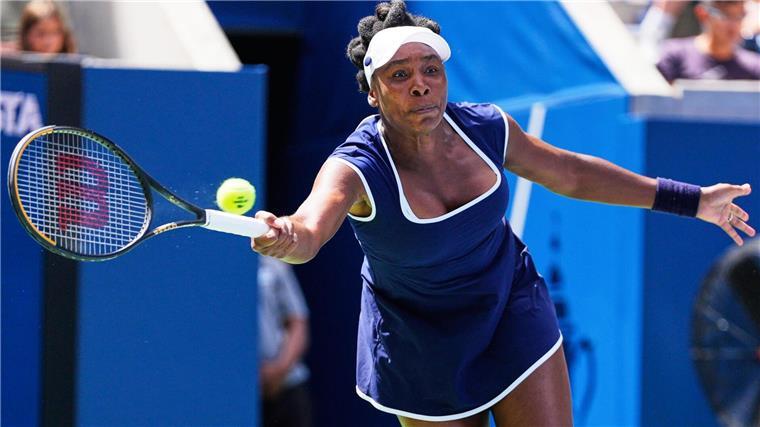 Mit 45 Jahren - Venus Williams und ihr aufregendes Comeback Mit 45 Jahren - Venus Williams gibt bei den US Open ihr Grand-Slam-Comeback