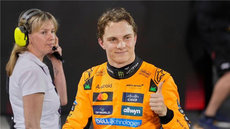 Piastri auf Pole im 50. Rennen - Verstappens Riesenproblem Mit Coolness auf die Pole: McLaren-Pilot Oscar Piastri.