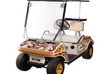 Mit dem Golf-Buggy fuhr Noel Gallagher einst über sein ausgedehntes Anwesen.