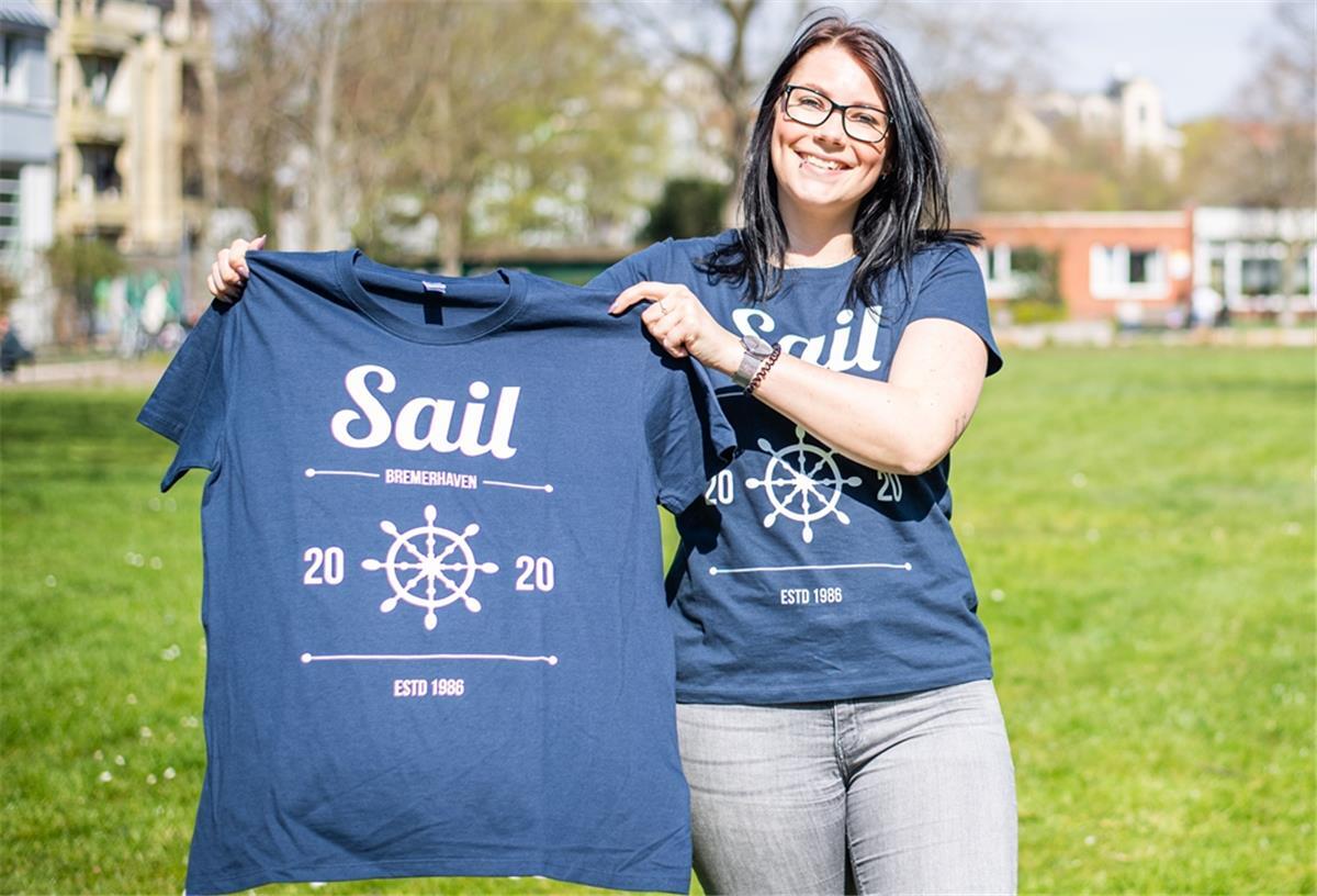 Dieses Sail-Shirt ist ein Hingucker Mit dem neuen Sail-Shirt wächst die Vorfreude auf das maritime Großereignis im Sommer.