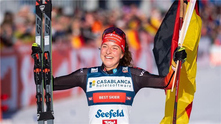 Mit dem Sieg beim prestigeträchtigen Seefeld-Triple setzte Nathalie Armbruster ein Ausrufezeichen.