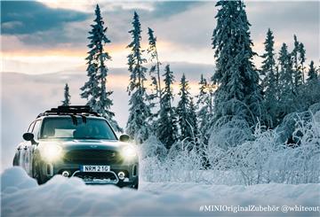Mit dem MINI durch den Schnee