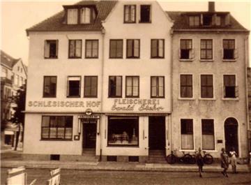 Anfänge der Fleischerei Stehr