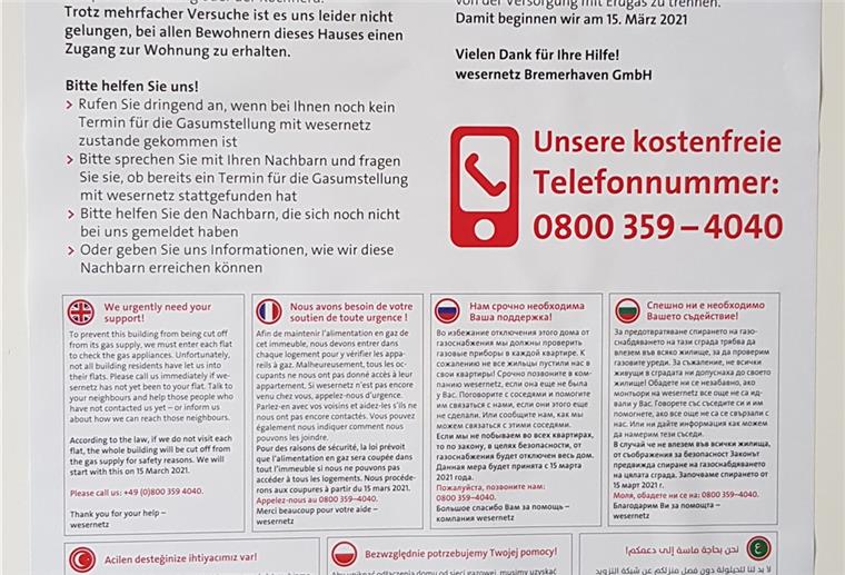 Plakat Wesernetz