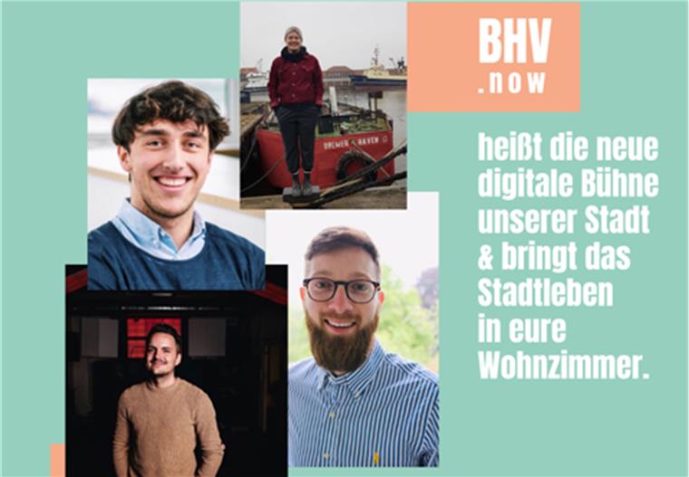 „Die digitale Bühne unserer Stadt“ Mit einem Instagram-Live-Angebot wollen Bremerhavener Studierende des Studiengangs GIF die Region unterhalten.