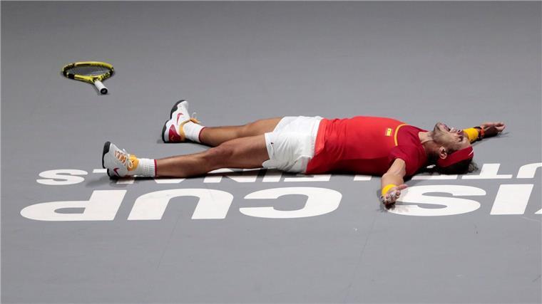 Pressestimmen zum angekündigten Abschied von Rafael Nadal Mit einem Sieg im Einzel machte Rafael Nadal 2019 den Davis-Cup-Titel für Spanien perfekt.