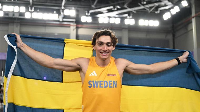 Mit einer magischen Marke zum Titel: Armand Duplantis aus Schweden.