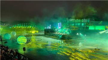 Mit einer Open-Air-Show eroffnet Tartu feierlich sein Programm als Europäische Kulturhauptstadt 2024.