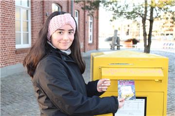 Mit einer Postkarte und über andere Kanäle hat das Stadtmarketing Studierende auf die Aktion "Zu Gast in deiner Stadt" aufmerksam gemacht.