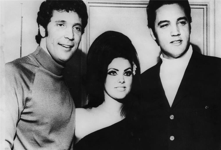 Mit Elvis Presley und dessen Frau Priscilla verband Tom Jones eine Freundschaft.