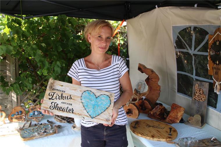 Kreative Deko-Ideen aus dem Garten in Tossens Mit ihrem Laden Niki's Handmade hat sich Nocole Reichert-Weise einen Traum erfüllt.