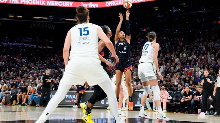 Deutsche Basketballerin sorgt für wichtige Punkte Mit ihren Würfen konnte die deutsche Satou Sabally ordentlich Punkte sammeln.