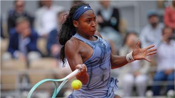 Mit Schläger klappte es dann gut für Coco Gauff.