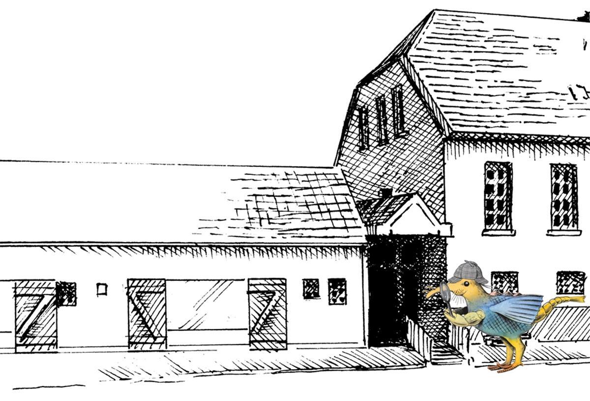 Mit Tüütje, dem Maskottchen des Nationalparkhauses, geht es im Fedderwardersieler Hafen auf Spurensuche.