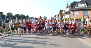 Kinderlauf beim Volkslauf des TV Loxstedt