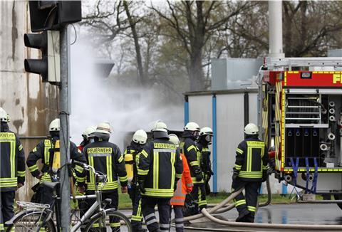 Feuerwehrleute im Einsatz