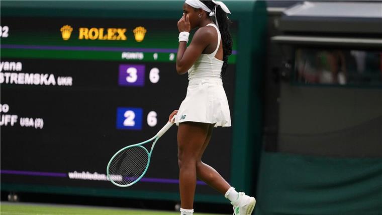 French-Open-Siegerin Gauff in Wimbledon schon raus Mitfavoritin Coco Gauff verabschiedet sich in Runde eins.