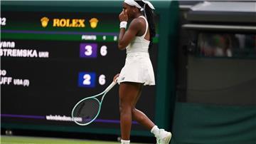Mitfavoritin Coco Gauff verabschiedet sich in Runde eins.