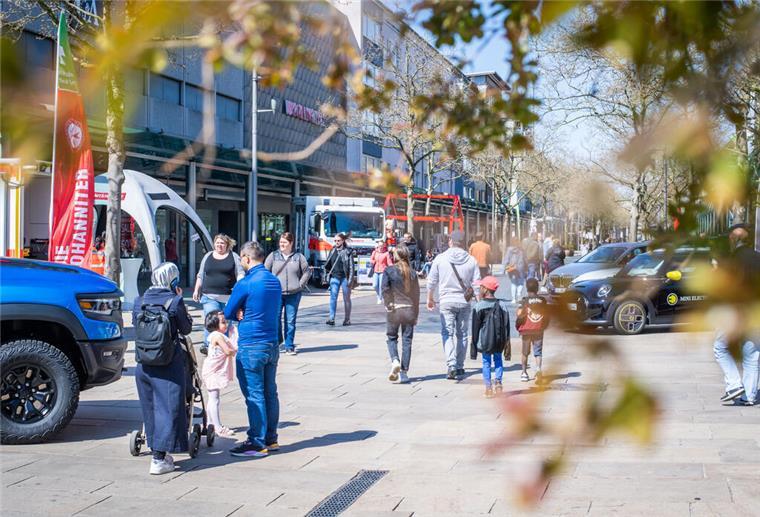 Mobilitätsmeile in Bremerhaven Mobilitätsmeile 2023 in der Bremerhavener Innenstadt