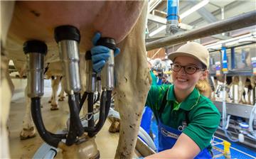 Moderne Technik hat längst auch in der Landwirtschaft Einzug erhalten. Und die wird immer anspruchsvoller. Zunehmend sind daher Fachkräfte gefragt. Bis hin zum Meister ist vieles möglich, wirbt die Landwirtschaftskammer für einen Beruf in den „grünen Berufen“.