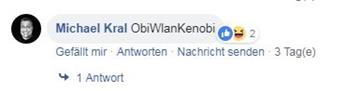 Möge der Empfang mit ihm sein.