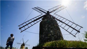 Mühlen stehen im Internationalen Mühlenmuseum Gifhorn. Es wurde im vergangenen Jahr wiedereröffnet.