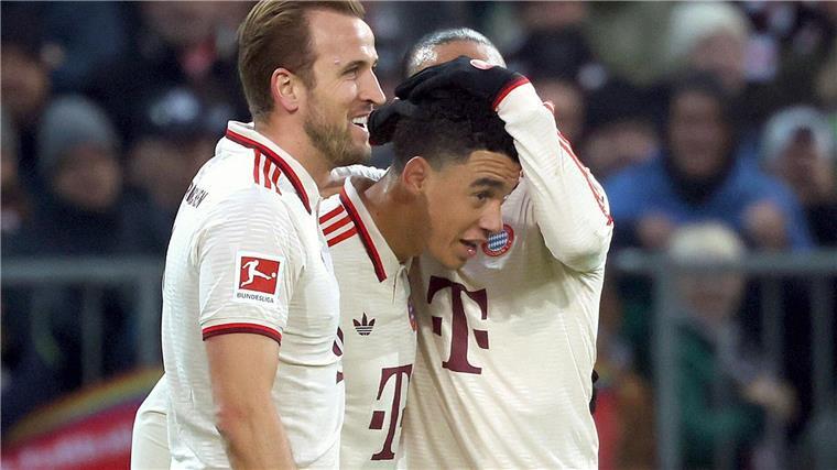 So wertvoll wie nie: Musiala soll FC Bayern prägen Musiala (M) war in Hamburg einmal mehr der überragende Spieler.