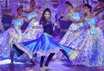 Die indische Schauspielerin Madhuri Dixit 