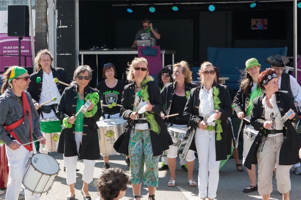 Musik beim Blütenfest in Geestemünde