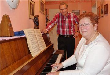 Musik war von Anfang an der ständige Begleiter im Eheleben von Manfred und Roswita Quaas.