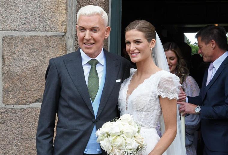 H.P. Baxxter und Sara heiraten auf Sylt Musiker H.P. Baxxter und seine frisch angetraute Ehefrau Sara nach der Hochzeit auf Sylt.