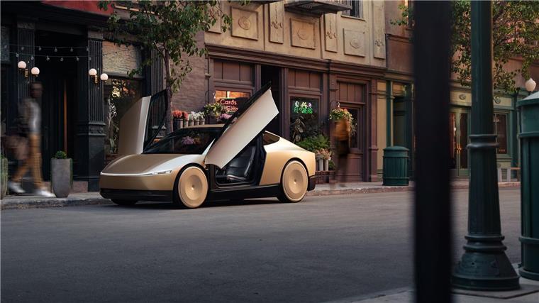 Musk verspricht zwei Millionen Robotaxis pro Jahr Musk versprach schon oft selbstfahrende Teslas - und sie sind immer noch nicht auf der Straße. (Archivbild)