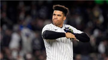 Muss sich um seine Finanzen wohl keine Sorgen machen: Baseball-Profi Juan Soto. (Archivbild)