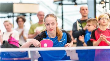Nach dem abgewiesenen Einspruch: Josephina Neumann verpasst mit dem TTC Berlin Eastside das erhoffte Triple.