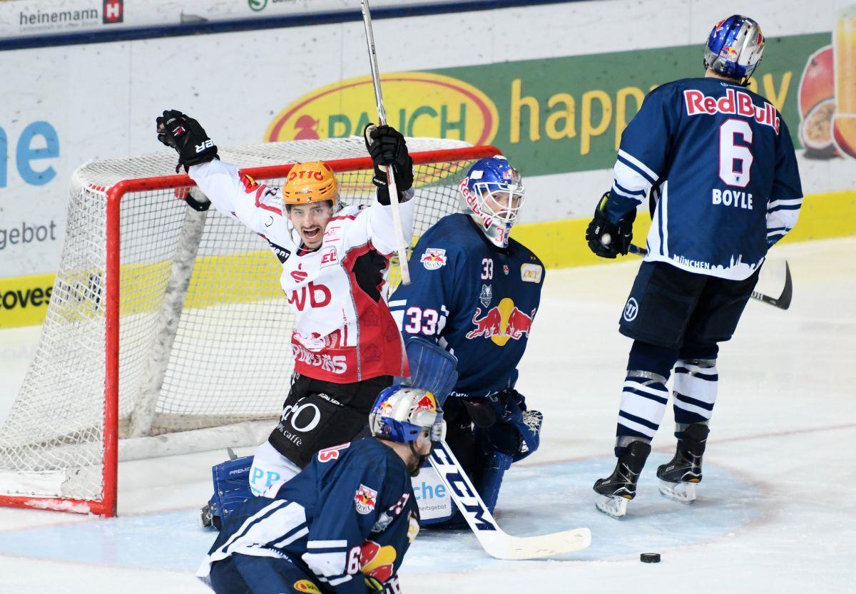 Nach dem überraschenden Sieg in München war der Jubel bei den Fischtown Pinguins groß.