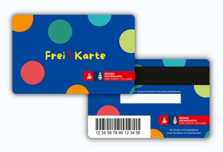 Die Freikarte mit einem Guthaben über 60 Euro haben alle Kinder und Jugendlichen in Bremerhaven und Bremen im Herbst 2022 erhalten.