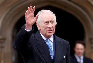 Nach Wochen des Rückzugs: Der britische König Charles III. nahm am Ostergottesdienst in der St.-George’s-Kapelle auf Schloss Windsor teil.